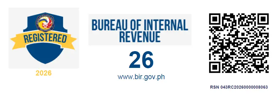 BIR Registered 2026 digital badge