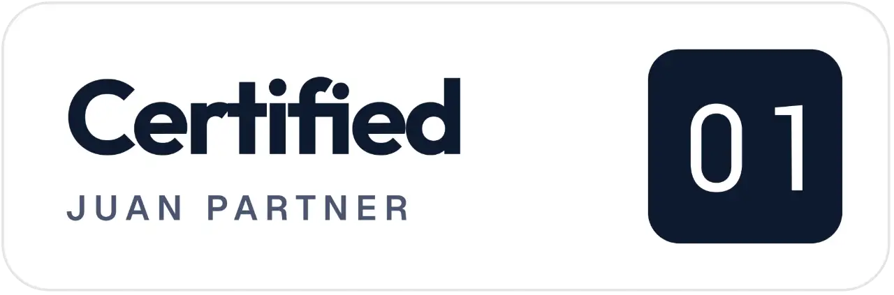 Certified Juan Partner badge